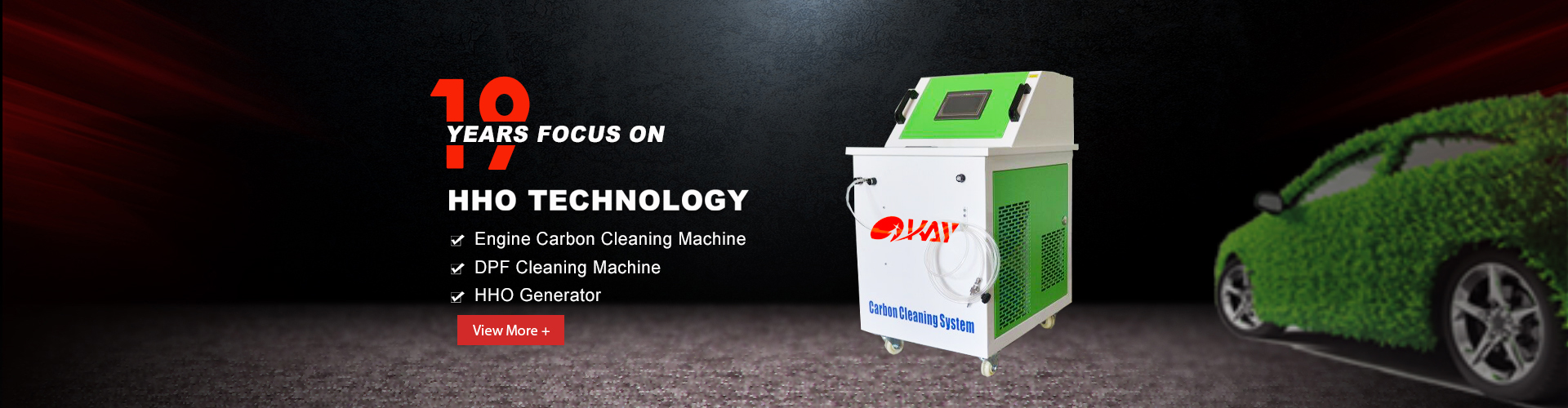 carbon cleaning machine for car care engine cleaning